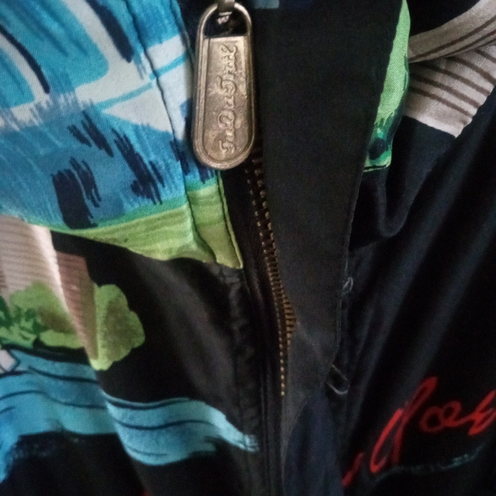 FUDA International Vintage New York City Silk Bomber Jacket | 2X - Picture 7 of 12